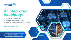 V360 Article cover for AI Integration Reliability Building Trustworthy AI Systems and Reliable Workflows for Business Success