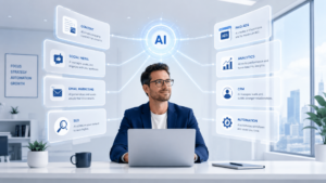 featured photo of AI-Powered Virtual Marketing Team How Coaches, Speakers, and Founders Get Professional Marketing Without the Cost